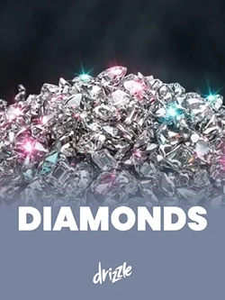 Diamonds by Drizzle Originals on Drizzle Bet – gem-matching instant win game